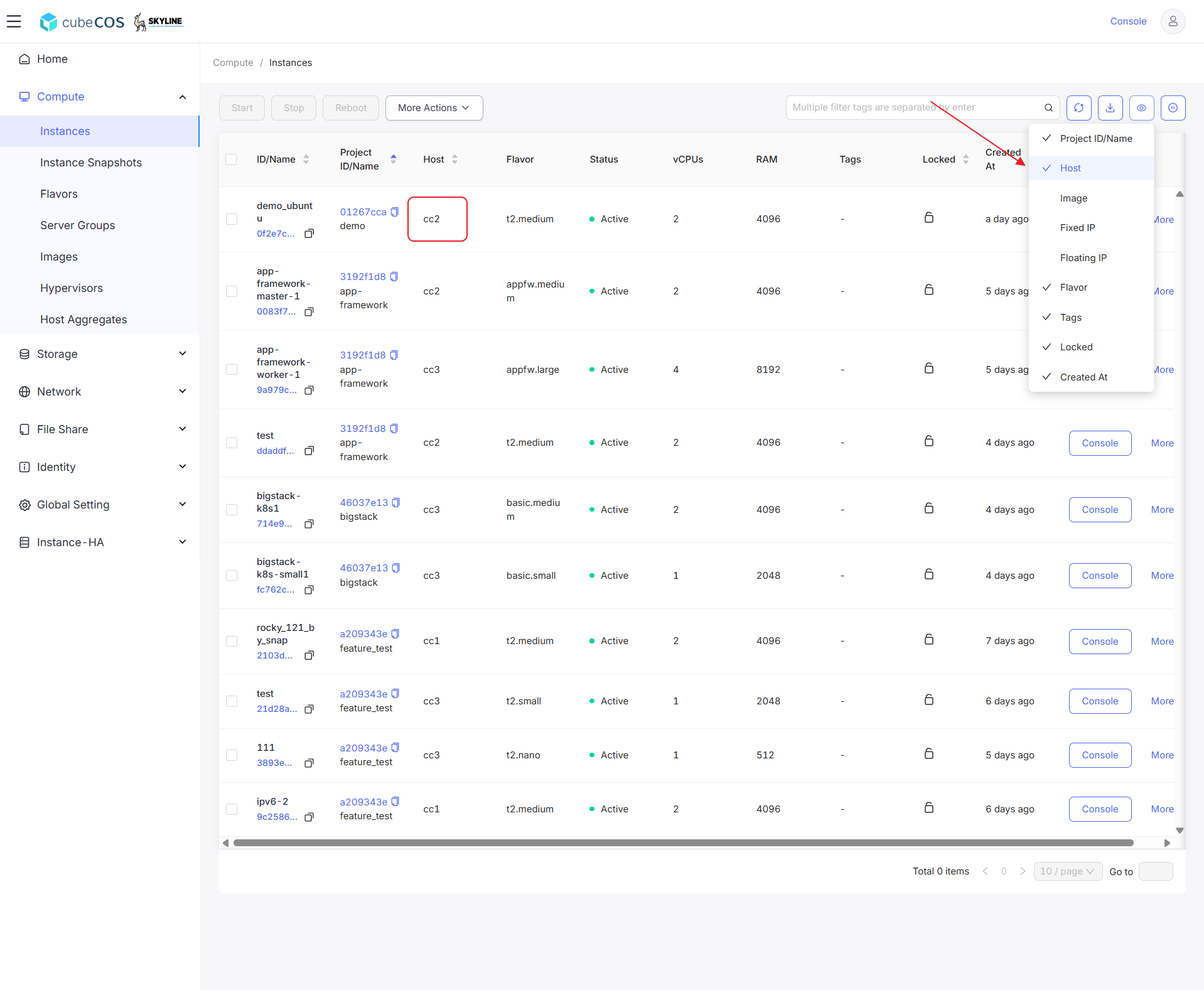 How to live migrate an instance from one host to another | Bigstack ...