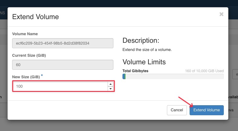 Volume extend 03